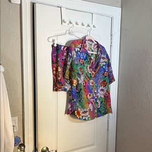 Johnny Was Multicolor Tropical Paradise Coordinates